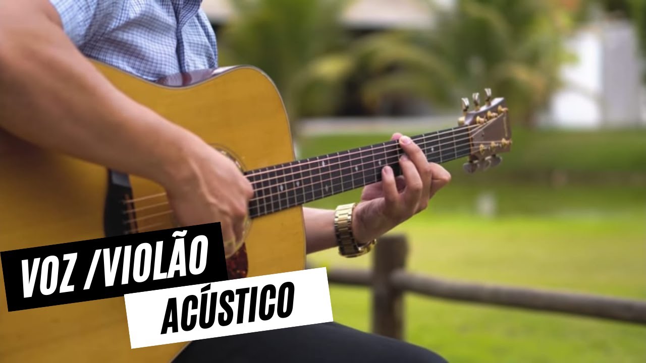 Voz e Violão Gospel LOUVORES ANTIGOS acústico - YouTube