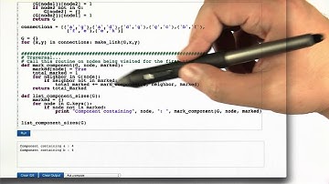Running Time of Connected Component - Intro to Algorithms