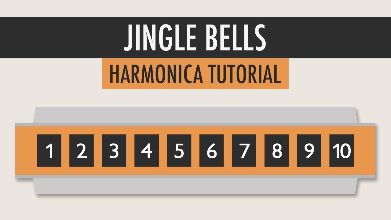 How To Play Jingle Bells On The Harmonica - Easy Tutorial