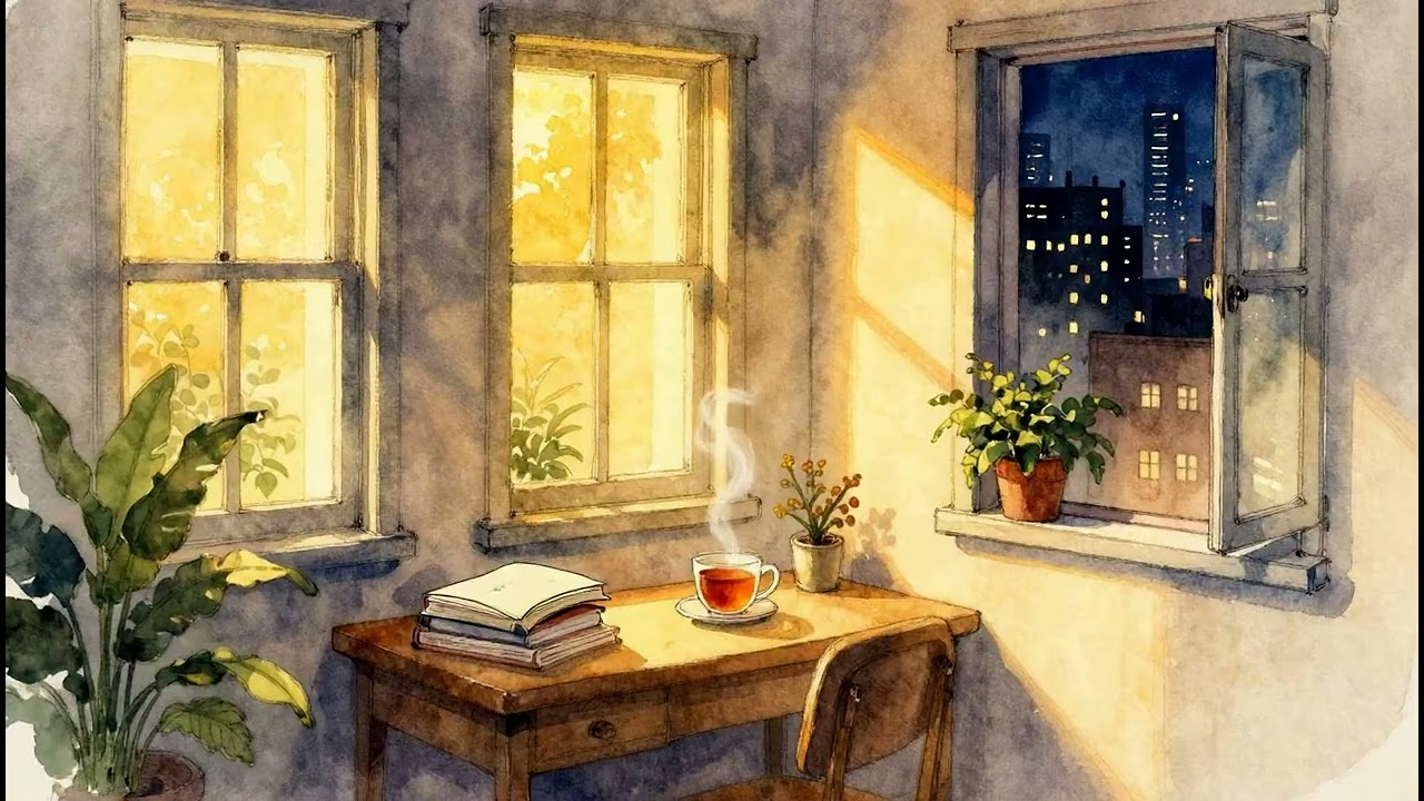 ✨ Bright Night Lo-fi: 10 Min Neo Soul Chill Mix 🎶