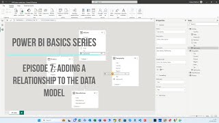 Dashboard In A Day (DIAD): adding a relationship to the data model