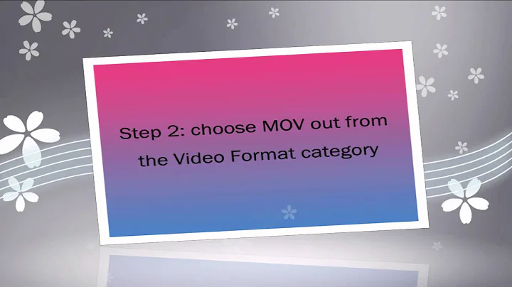 How to Quickly and Easily Convert MPG to MOV on Mac/Windows