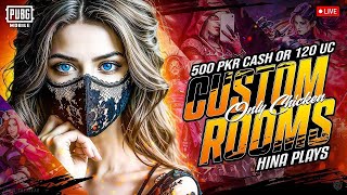 PUBG Mobile Live | UC and Cash Custom Rooms | Pubg Custom Rooms | Hina Plays is Live screenshot 1