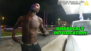 Busted for Disorderly Intoxication and Resisting - Riviera Beach, Florida