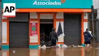 Merchants in Brazil's floodhit south try to save stock as forecast to worsen