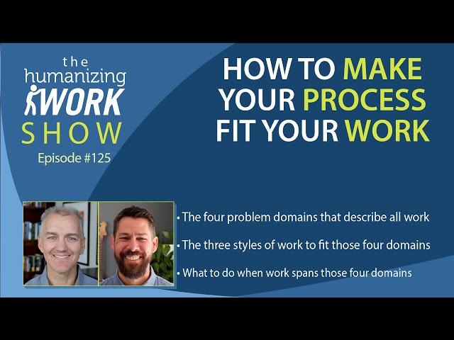 Four Types of Work, 3 Ways to Manage | Humanizing Work Show