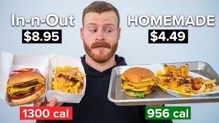Can I make InnOut cheaper and healthier at home?