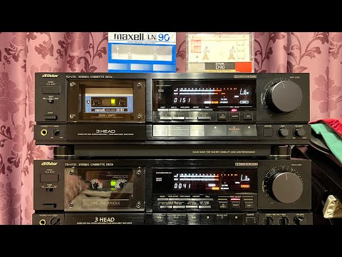 Victor TD-V711 и Victor TD-V721 и кассетки Maxell LN90 против TDK