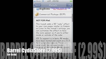 Barrel (3D effect for your homescreen icon pages)