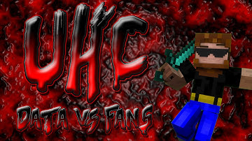 Minecraft Ultra HardCore - Team Data vs The FANS! - Part 2 of 2