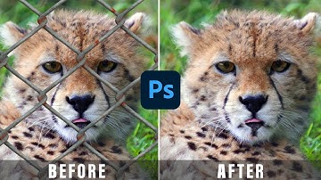 Fence Remove With Very Easy Steps in Photoshop CC