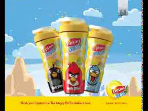 LIPTON ICE TEA Angry birds Promo - YouTube