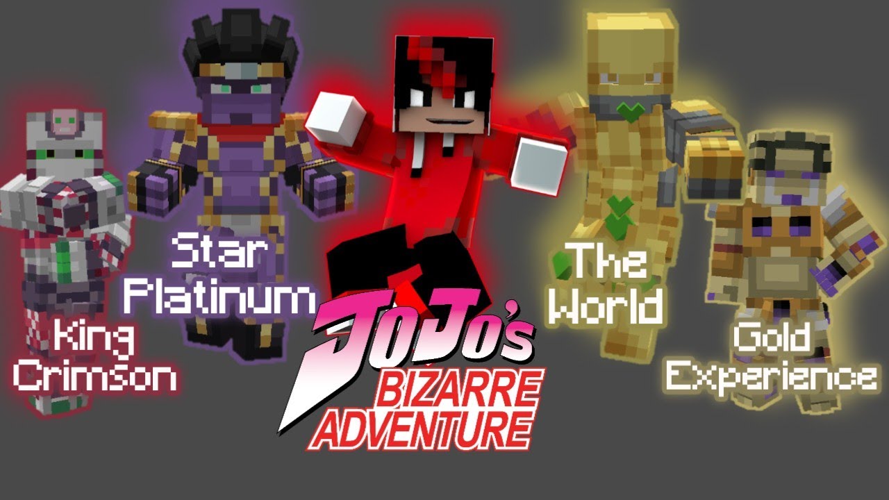 [REVIEW ADDON] Addon JOJO BIZARRE ADVENTURE {Minecraft Indonesia} - YouTube
