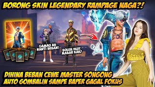 BORONG SKIN LEGENDARY RAMPAGE NAGA?! AUTO EMOTIN & GOMBALIN CEWE TRAINING SAMPE BAPER NGAJAK BUCINAN