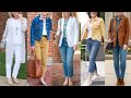 🟢COMBINACIONES DE ROPA MODERNA PARA MUJERES DE MAS 50, 60, 70, 80 AÑOS/ COMO VESTIR MODERNA Y JOVIAL