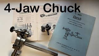 Lorch Watchmakers Lathe Parts  Independent Fourjaw Chuck