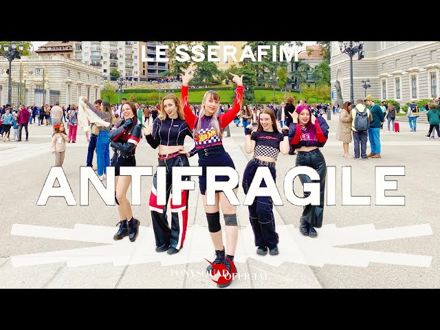 [KPOP IN PUBLIC ONE TAKE] LE SSERAFIM (르세라핌) - ANTIFRAGILE || DANCE COVER BY PONYSQUAD SPAIN class=