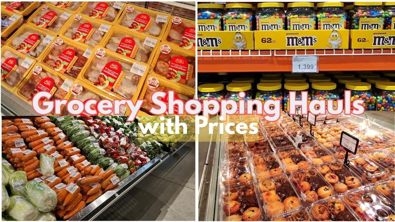 Grocery Shopping Vlog | MASSIVE Hauls @ Landers  and S&R + Prices | Buying Essentials