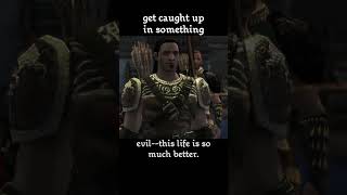 get caught up in something — Dragon age : Awakening dialogue scene
