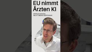 EU nimmt Ärzten KI: Open Evidence nicht mehr verfügbar