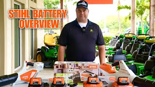 STIHL Battery Overview | Which gives you the longest run time