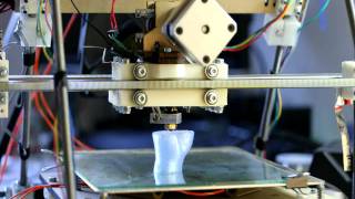 Time-lapse of a RepRap 3D Printer
