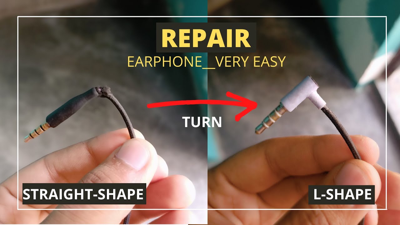How to repair earphone || fix repair headphone jack || new method ...