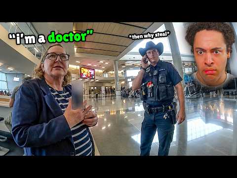 Arrogant Doctor Caught Stealing Jewellery at The Airport