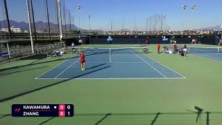 Mana Kawamura vs Junhan Zhang 16 CHN Q32 W100 Takasaki 16 November 2025 Japan screenshot 5