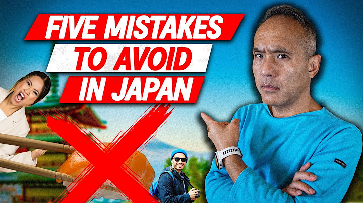 5 Mistakes Tourists Make in Japan