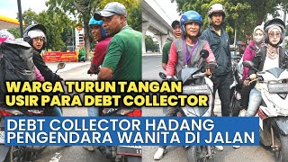Viral, Aksi Pengendara Motor Bantu Dua Wanita yang Dihadang 'Debt Collector' di Jalan