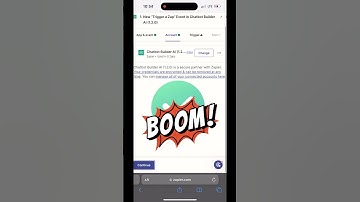 How to Connect Your AI Chatbot to Zapier in 1 minute or less 🫰