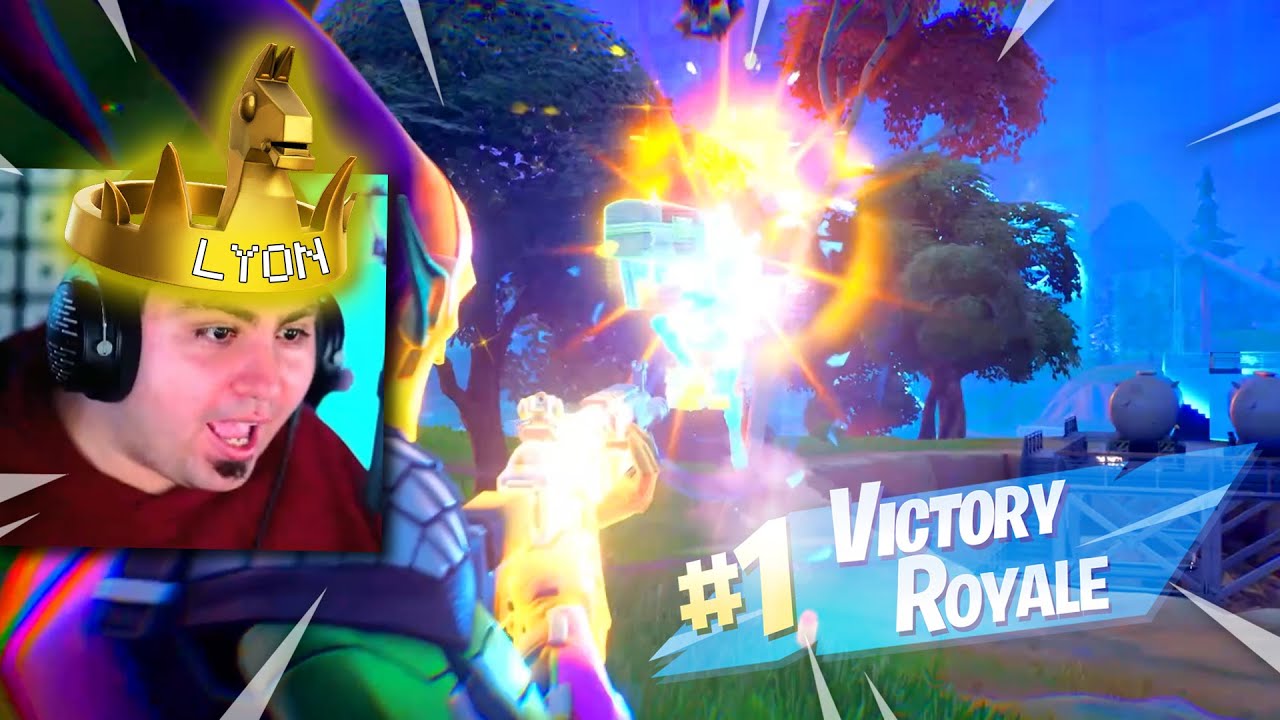 LYON FA UNA VITTORIA REALE IN LIVE SU FORTNITE CON ALEX E STRE!!
