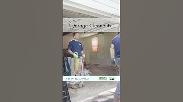 From Cluttered Chaos to Clean 🧹 | #JunkRemoval #GarageCleanout #BeforeAndAfter #DeclutterFast