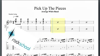 Video thumbnail of "Pick Up The Pieces Rockschool Grade 5 Guitar"