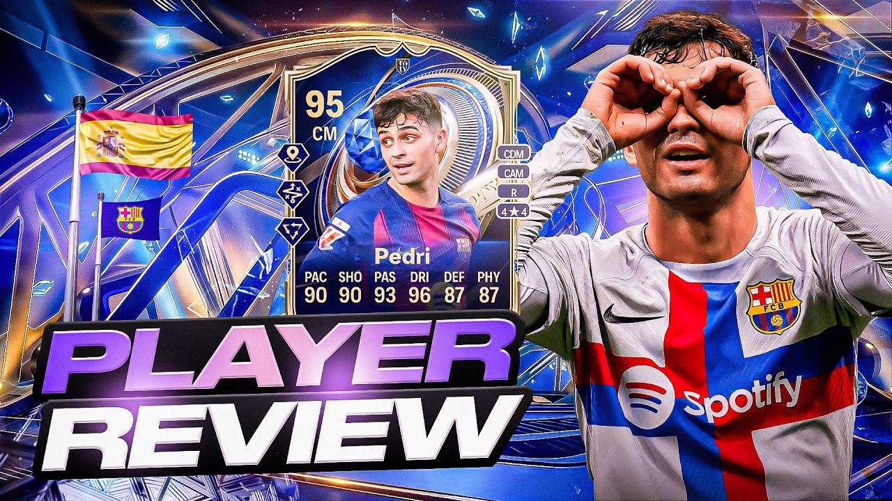 95 TEAM OF THE YEAR PEDRI PLAYER REVIEW - EA FC 26 ULTIMATE TEAM