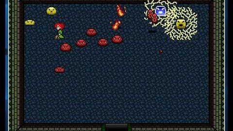 Slime overdose! Red and yellow slimes in action