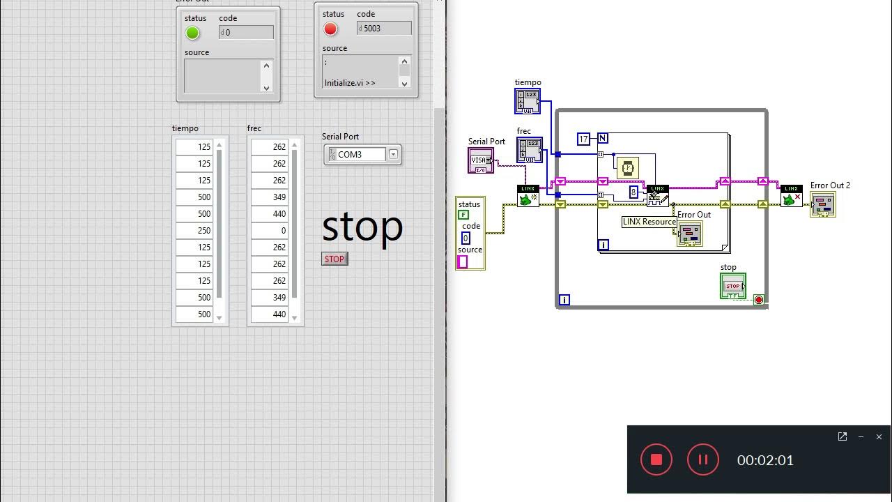 Práctica No. 1: Conexión de LabView con Arduino usando LINX - YouTube