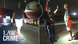Bodycam: Man Allegedly Passes Out at The Wheel, Gets Arrested for DUI