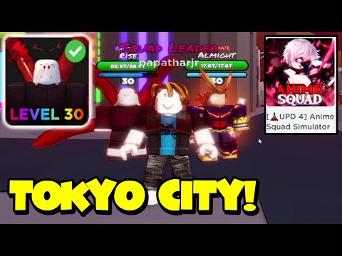 HOW TO UNLOCK THE STRONGEST CHARACTERS IN ANIME SQUAD SIMULATOR  Roblox Anime  Squad Simulator  YouTube