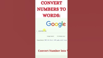 Convert Numbers to Words Instantly! 🔢✨