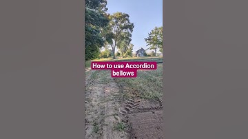 Learn how to use Accordion bellows