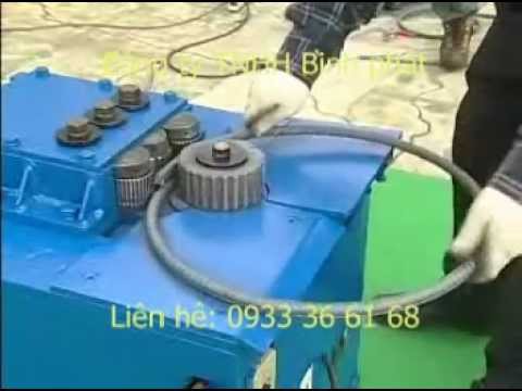Video máy uốn sắt vòng tròn, máy uốn sắt hàn quốc, máy uốn... - youtube