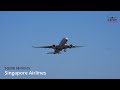 Singapore Airlines SQ298 Departure from Christchurch | Airbus 350 Takeoff
