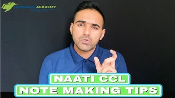 NAATI CCL NOTE MAKING Tips Tricks and Strategies for Hindi Punjabi Nepali Urdu | Language Academy