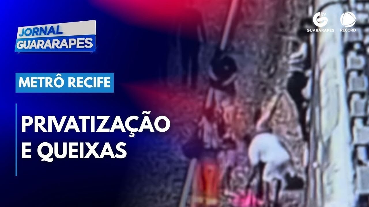 Governo Federal autorizou concessão do metrô do Recife à iniciativa privada