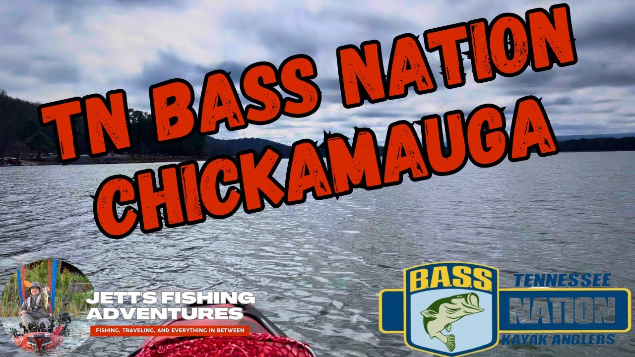 Early Spring Bass Fishing on Lake Chickamauga!! | TN Bass Nation Kayak Series