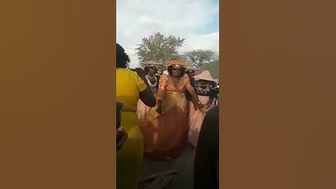 Herero wedding ceremony dance OUTJINA pt2