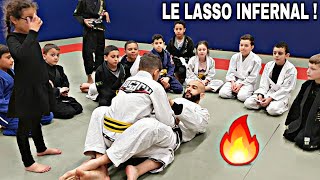 JJB KIDS #178 🔥 THE INFERNAL LASSO! CLOSED GUARD BRAZILIAN JIU-JITSU TECHNIQUE