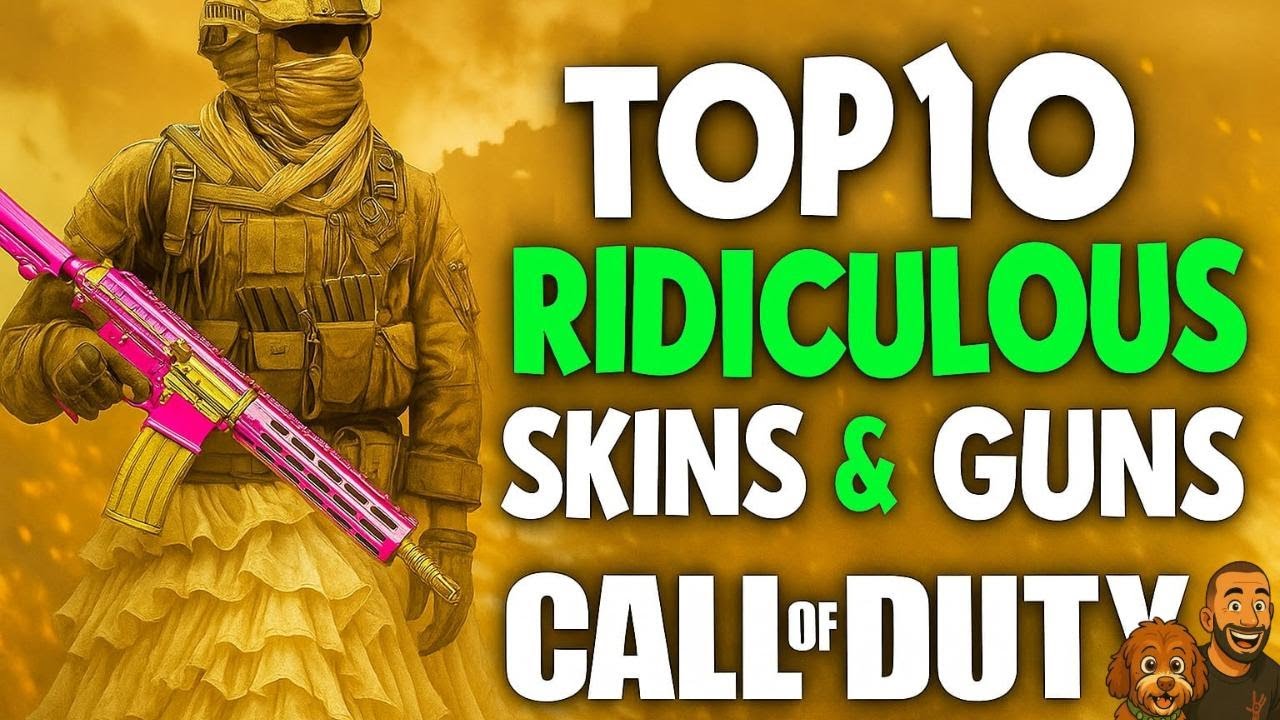 Bad Cod Skin Top 10 Ridiculous Skins & Guns - Call of Duty - YouTube